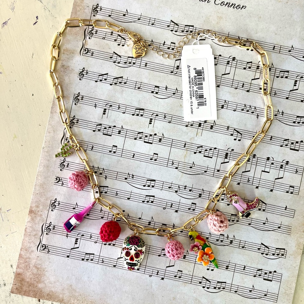 NWT Betsey Johnson Fiesta Necklace - Picture 7 of 8